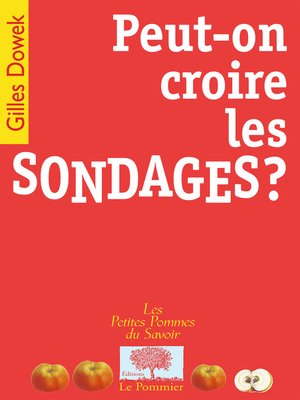 cover image of Peut-on croire les sondages ?